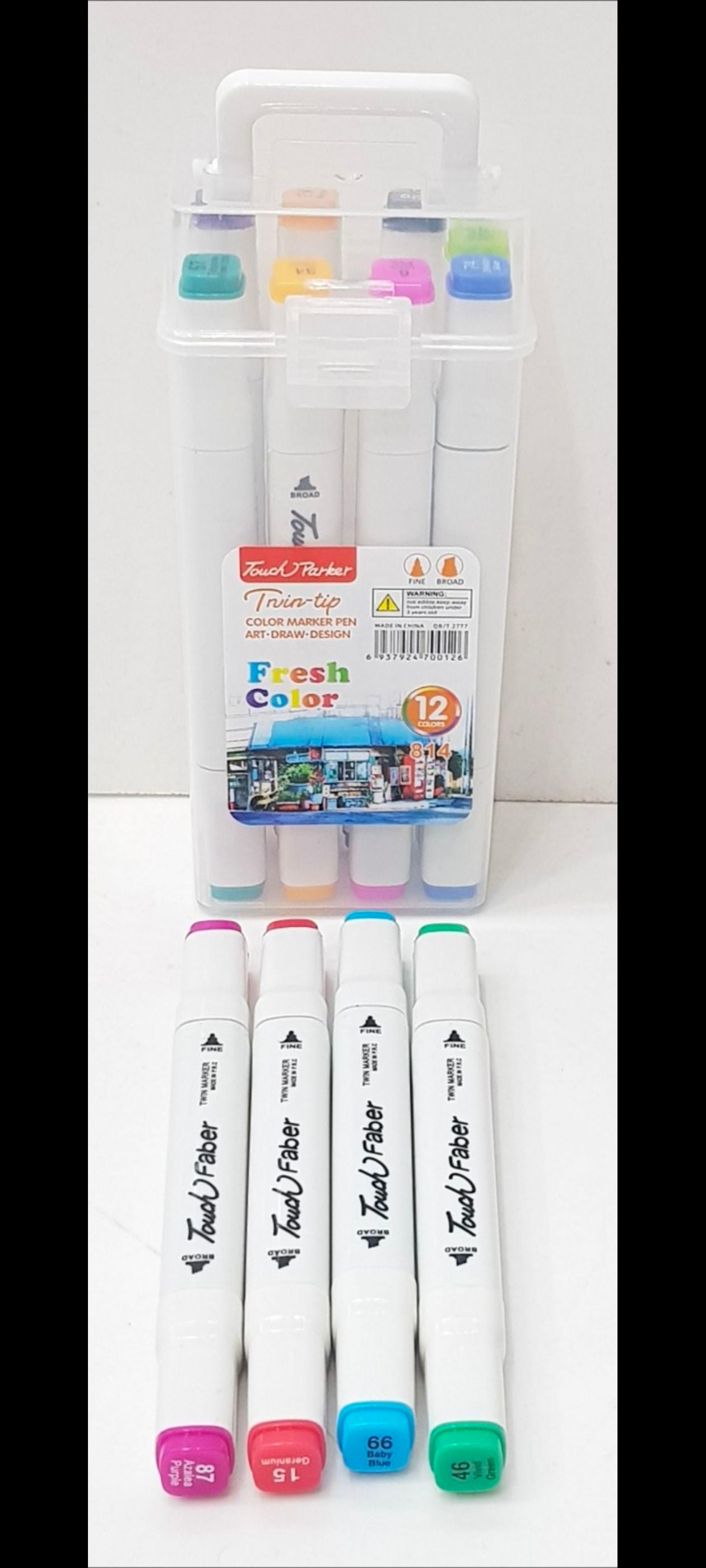 MK 12 touch cool markers 12 shades